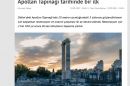 APOLLON TAPINAĞI TARİHİNDE BİR İLK! 2 BİN 300 YIL SONRA SÜTÜNLARA ÇIKILDI